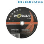 Rezna ploča za brusilice za čelik i Inox AX Line Morcut Pro 6970481593565 230x22.23x1.9mm