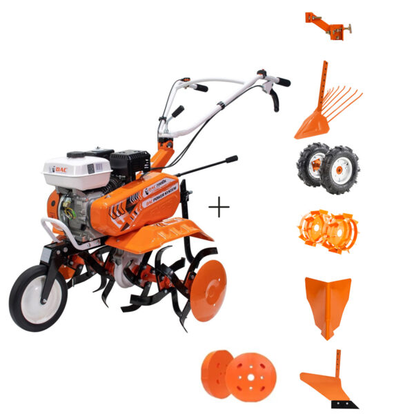 Benzinska freza - kopačica Ruris DAC 7000ACC3 70002022acc3 7.0KS 83cm sa dodacima