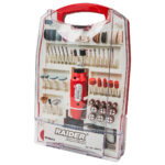 Električna ravna brusilica Raider RD-MG14 044114 u kutiji sa 110 nastavaka