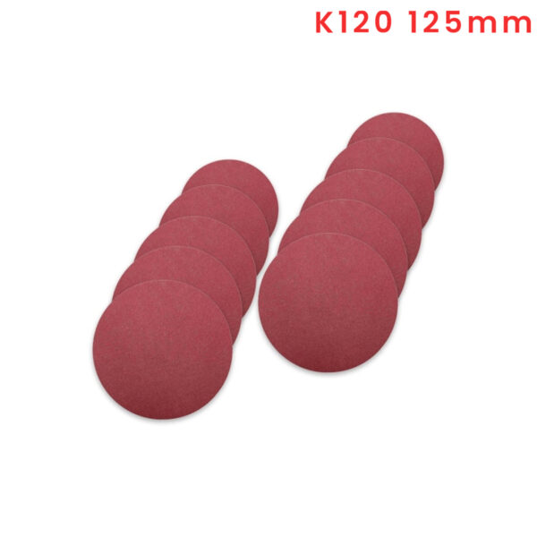 Brusne ploče - diskovi sa čičkom za brusilice Raider 180735 125mm K120 10kom