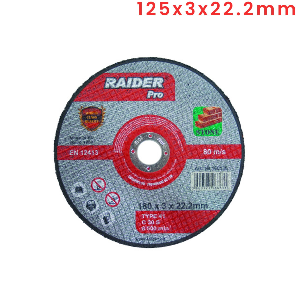 image-149.jpg Rezna ploča za brusilice za kamen Raider 160135 125x3x22.2mm RDP