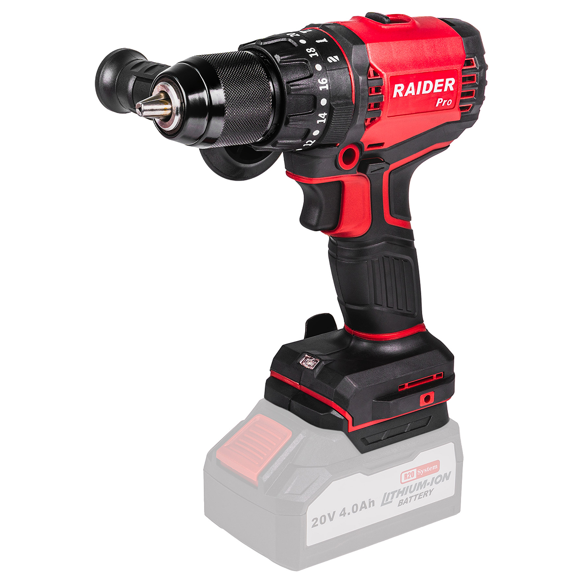 Aku udarna bušilica Raider RDP-YBID20 030244 20V 60Nm