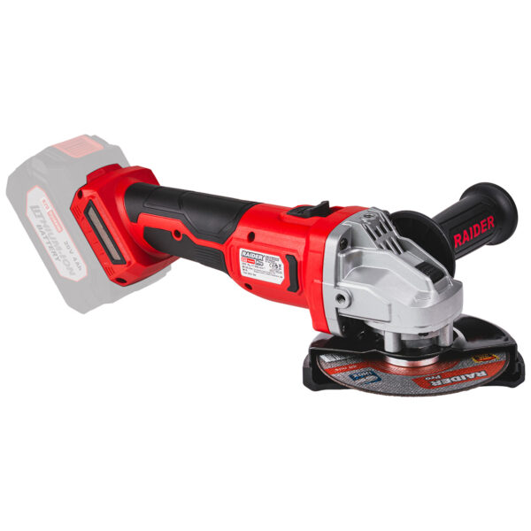 Aku ugaona - kutna brusilica Raider RDP-PBAG20 030229 20V 125mm