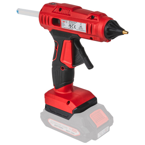 Aku pištolj za vruće lijepljenje Raider RDP-YGLG20 030186 20V 11mm