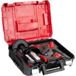 Set aku bušilica i brusilica Raider 030238 sa dvije baterije i punjačem u koferu