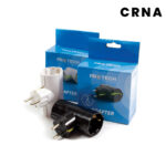 Razdjelnik - razvodnik - lopov za utičnice Protech 02RAZ0004 2 utičnice crni