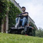 Benzinska traktorska kosilica - kosačica Scheppach MR230-61 6.0KS 61cm