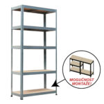 Metalna polica Metalkas 110131186 875kg 5 polica