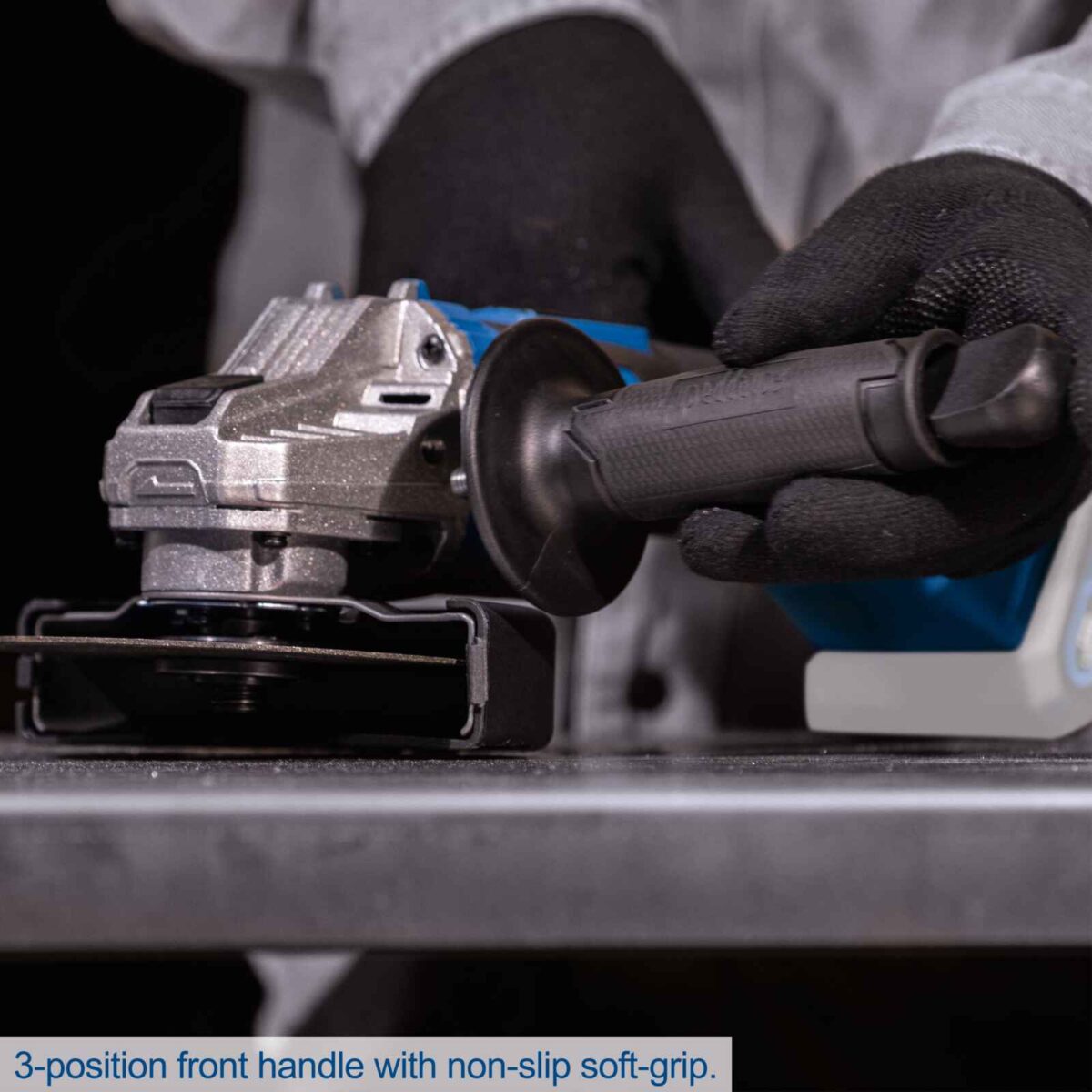 Aku ugaona-kutna brusilica Scheppach BC-AG125-XS4 20V IXES 125mm sa baterijom 4.0Ah i punjačem 2.4A