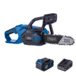 Aku pila - motorka za drvo Scheppach C-CS254-XS4 20V IXES 25.4cm sa baterijom 4.0Ah i punjačem 2.4A