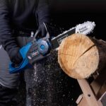 Aku pila - motorka za drvo Scheppach C-CS254-XS4 20V IXES 25.4cm sa baterijom 4.0Ah i punjačem 2.4A