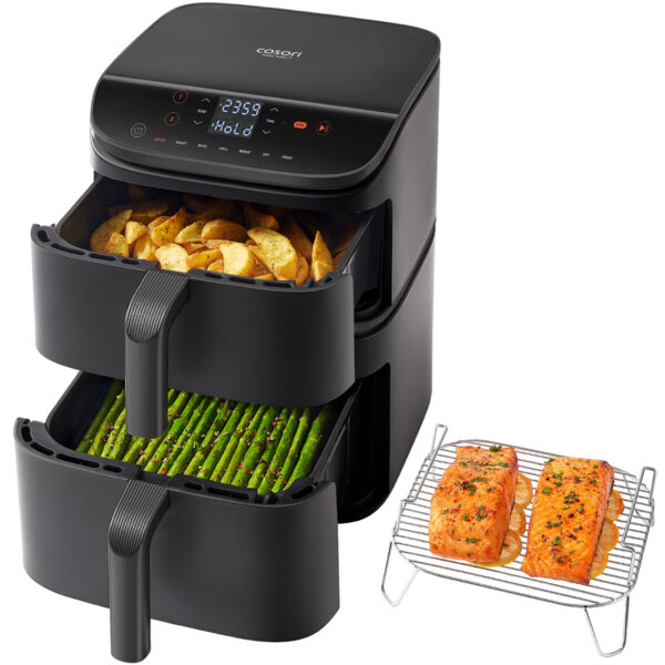 Friteza na vrući zrak - AirFryer Cosori Turbo Tower P-18791 2630W 10.8L