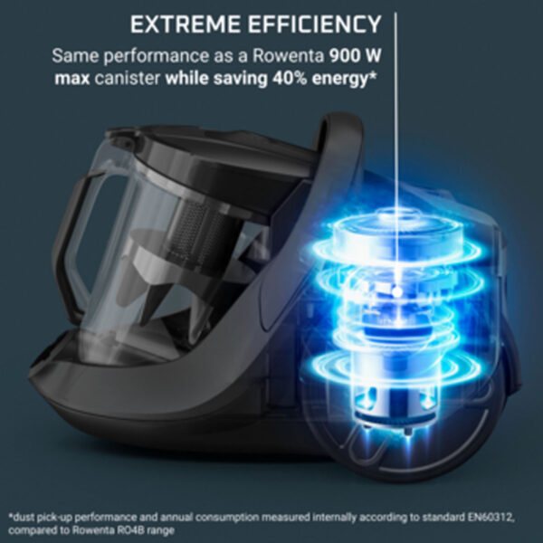 Električni usisivač za mokro-suho usisavanje Rowenta Cyclonic Effitech RO7C32EA 900W