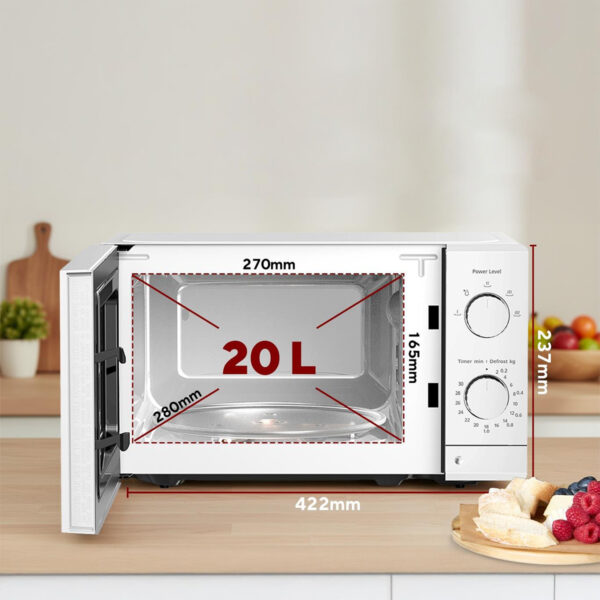 Mikrovalna - mikrotalasna pećnica Kumtel HM-14 700W bijela