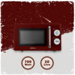 Mikrovalna - mikrotalasna pećnica Kumtel HM-08 700W crvena