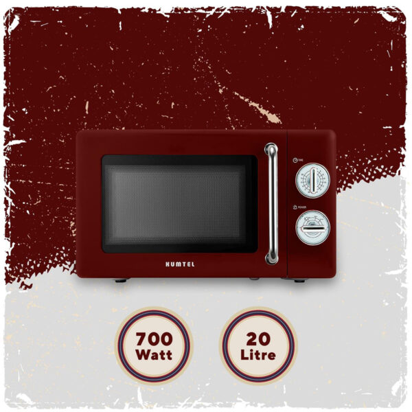 Mikrovalna - mikrotalasna pećnica Kumtel HM-08 700W crvena