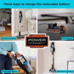 Aku štapni usisivač za suho usisavanje Black+Decker BHFEB520D1 18V sa baterijom 2.0Ah i punjačem