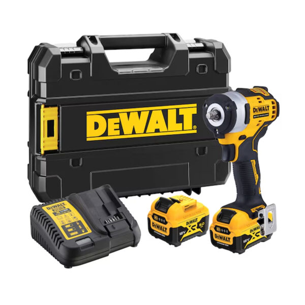 Aku udarni odvijač DeWalt DCF903P2 12V 3/8" 340Nm sa 2 baterije 5.0Ah i punjačem u koferu