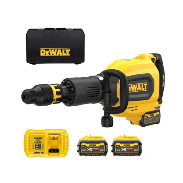 Aku štemalica - čekić DeWalt DCH911X3 54V SDS-Max sa 3 baterije i punjačem u koferu