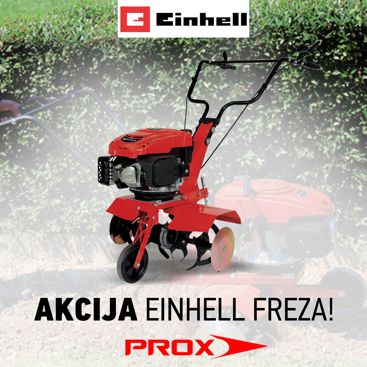 Akcija Einhell freza - kopačica