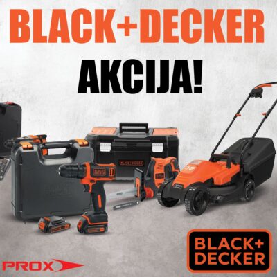 Black+Decker akcija mart