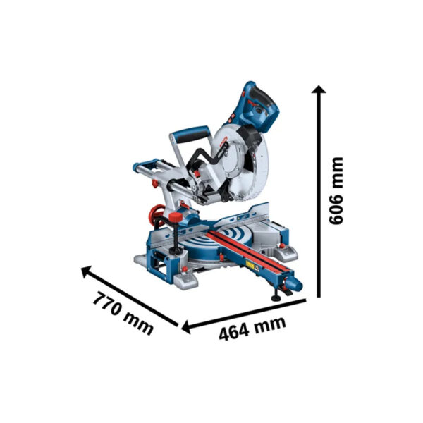 Električna potezno-nagibna pila - štucer Bosch PRO GCM 305-216 D 0601B49000 1200W 216mm