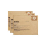 Set kesa - vreća - vrećica za usisivače DXV20P DXV23PL DXV20PTA DeWalt DXVA19-4120 3kom.