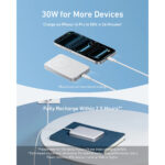 Bežična eksterna baterija - punjač - Powerbank Anker MagGo A1664H21 10000mAh bijela