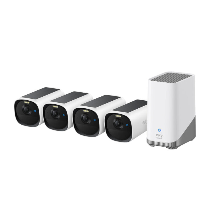 Set vanjskih solarnih nadzornih kamera sa bazom Anker Eufy E8144329 2K 5-dijelni