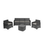 Baštenski set od ratana PROGARDEN Garda