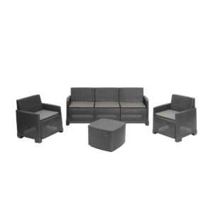 Baštenski set od ratana PROGARDEN Garda