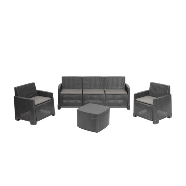 Baštenski set od ratana PROGARDEN Garda