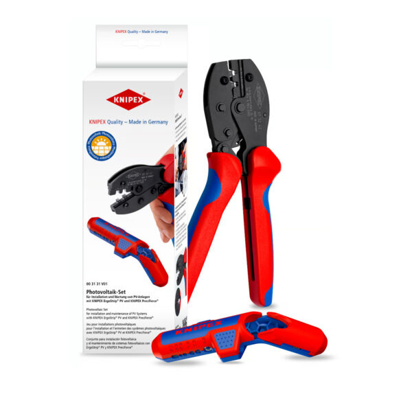 Set za instalacije - krimp kliješta i skidač izolacije Knipex 00 31 31 V01 SB 2-dijelni