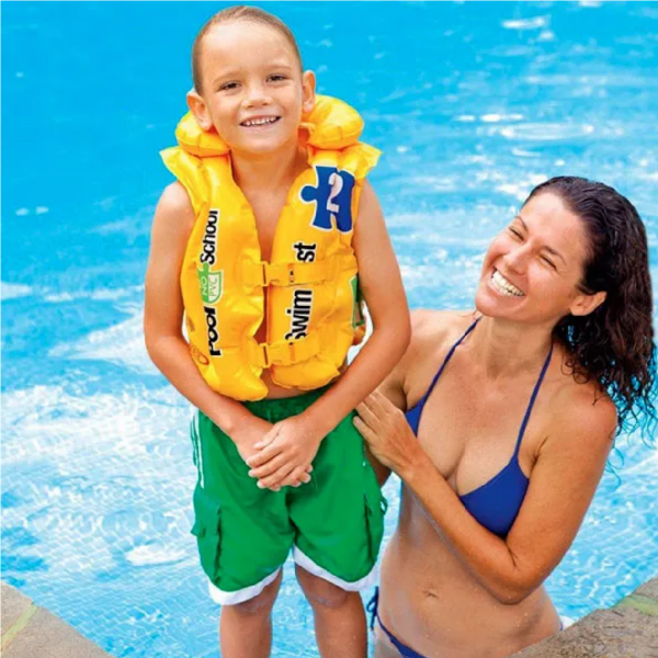 Prsluk za plivanje za djecu INTEX Pool School Deluxe 58660EU