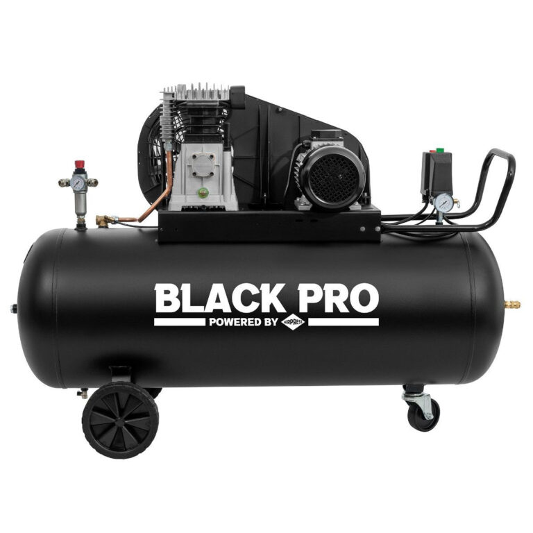 Električni trofazni kompresor Airpress B3800B Black Pro 3.0kW 200L 10bar