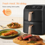 Friteza na vrući zrak - AirFryer Cosori Turbo Tower Compact 2630W 8.6L P-19020