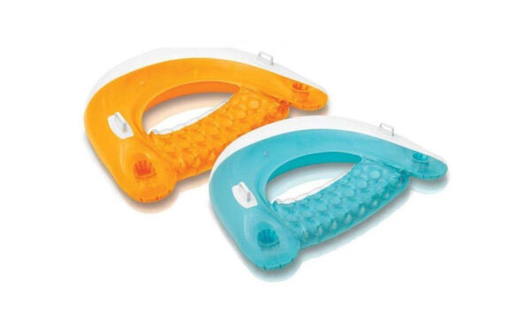 Plutajuća stolica za plivanje INTEX 58859EU 2 colors shelf box 1.47mx99cm