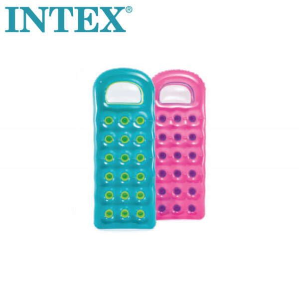 Dušek za vodu na napuhavanje INTEX 068127 59895EU 18 Pocket Suntanner Mats