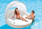 Dušek za vodu na napuhavanje INTEX 58292EU sa suncobranom 1.99x1.5m