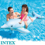 Dušek za vodu na napuhavanje INTEX 58535NP Lil' Dolphin RideOn