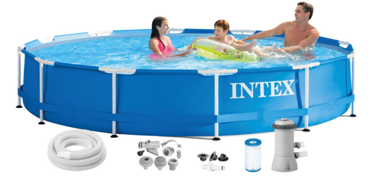 Bazen INTEX 28212NP sa metalnom konstrukcijom i filter pumpom 366x76cm