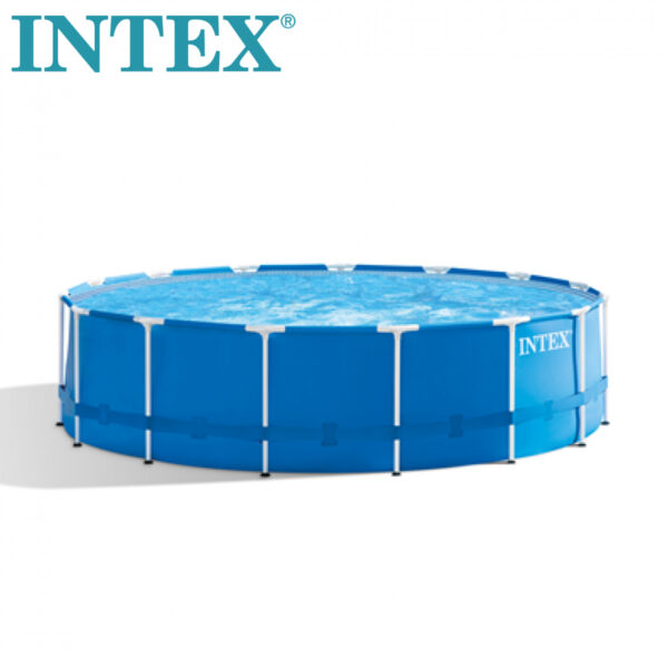 Bazen INTEX 28242NP sa metalnom konstrukcijom i filter pumpom 4.57x1.22m