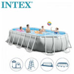 Bazen INTEX 26796NP Prism Frame sa metalnom konstrukcijom i filter pumpom 5.03x2.74x1.22m
