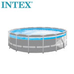 Bazen INTEX 26730NP Prism Frame Clearview Premium sa filter pumpom 4.88x1.22m