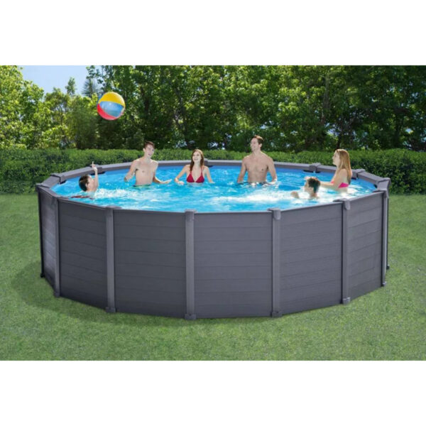 Bazen Graphite Gray Panel 4.78x1.24m INTEX 26384NP