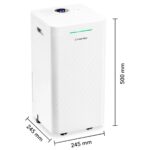 Isušivač zraka - odvlaživač vlage i pročišćivač Trotec TTK 27 HEPA 1210002301 2.5l 15m2