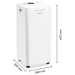 Isušivač zraka - odvlaživač vlage i pročišćivač Trotec TTK 64 HEPA 1210002302 3.5l 50m2
