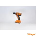 Aku bušilica - odvijač Villager VLN 3220 sa baterijom 2.0Ah i punjačem sa dodacima