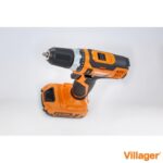 Aku bušilica - odvijač Villager VLN 3220 sa baterijom 2.0Ah i punjačem sa dodacima