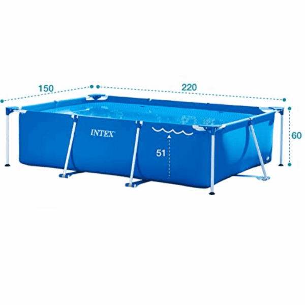Bazen INTEX 28270NP Rectangular Frame 2.2x1.5x0.6m